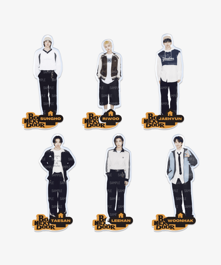 BOYNEXTDOOR - AND, JAPAN 1ST SINGLE ALBUM OFFICIAL MD ACRYLIC STAND