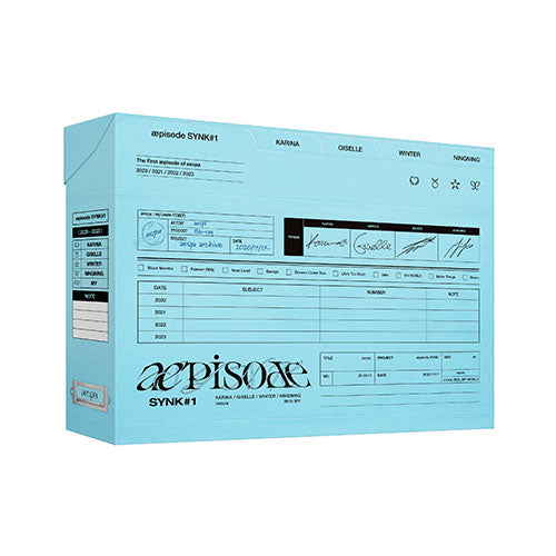 AESPA - AEPISODE SYNK#1 BLU-RAY