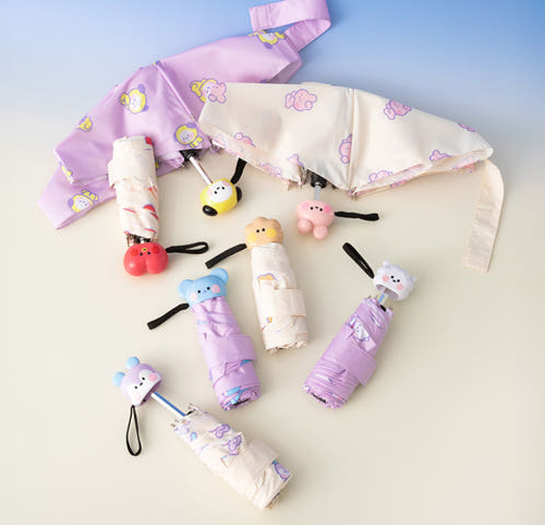 BT21 - MININI RAINY DAY FOLDING UMBRELLA