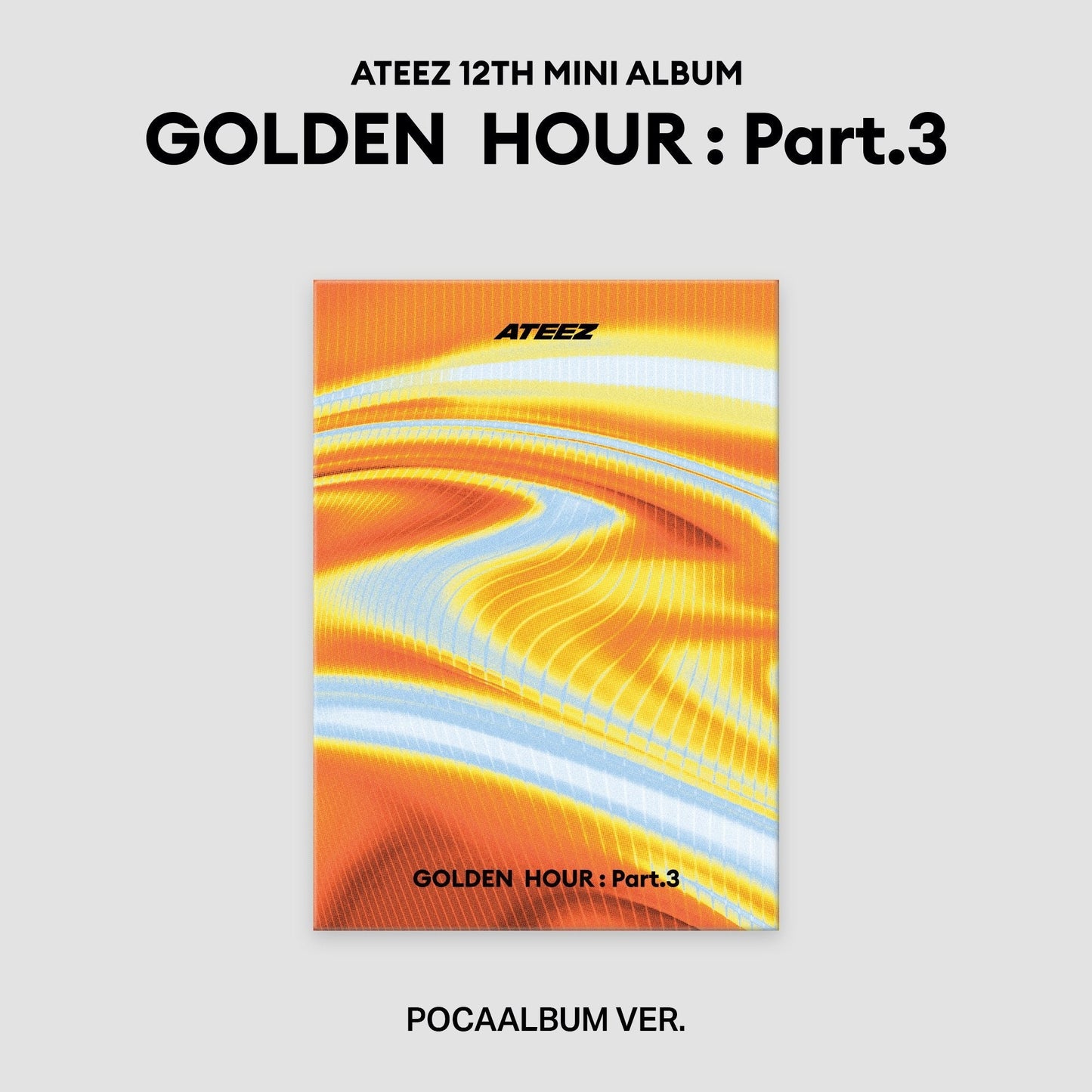 ATEEZ - GOLDEN HOUR : PART.3 12TH MINI ALBUM POCAALBUM VER