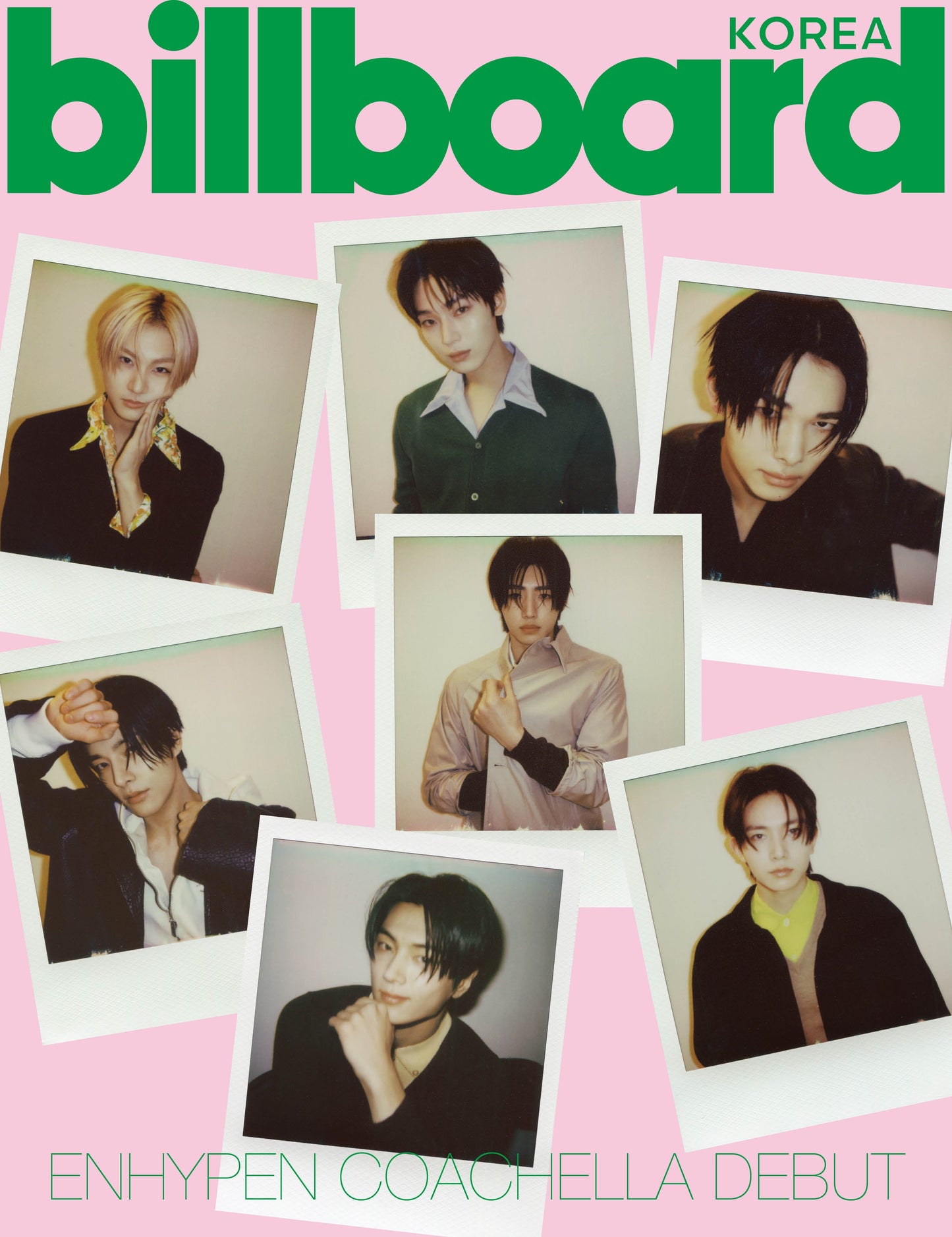ENHYPEN - BILLBOARD KOREA : ENHYPEN'S COACHELLA DEBUT COMMEMORATIVE LIMITED EDITION SPECIAL ISSUE
