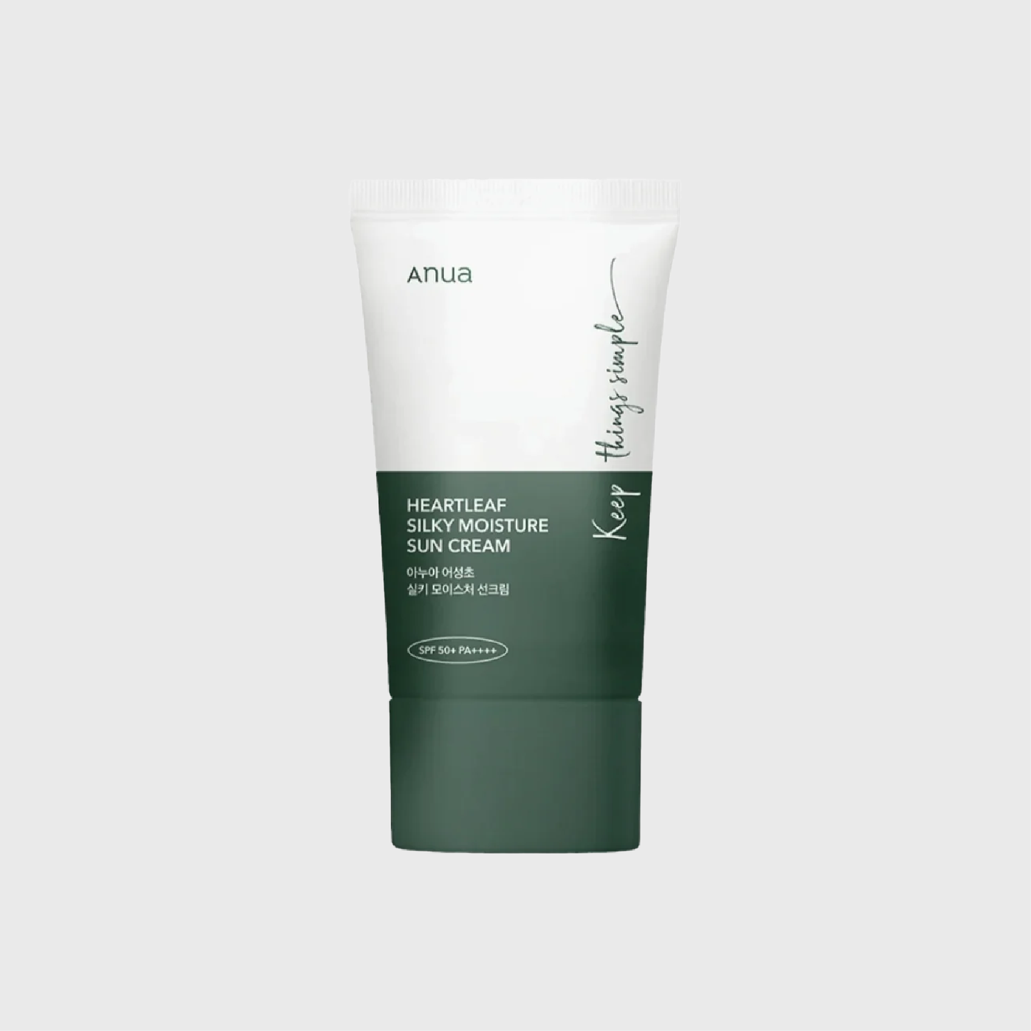 Anua Heartleaf Silky Moisture Sun Cream