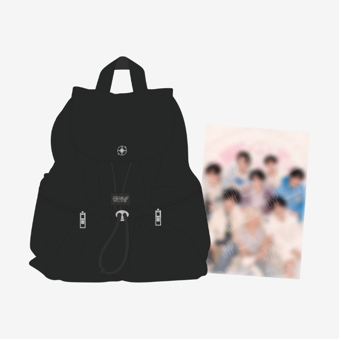 STRAY KIDS - SKZ 5'CLOCK 5TH FAN MEETING OFFICIAL MD BACKPACK