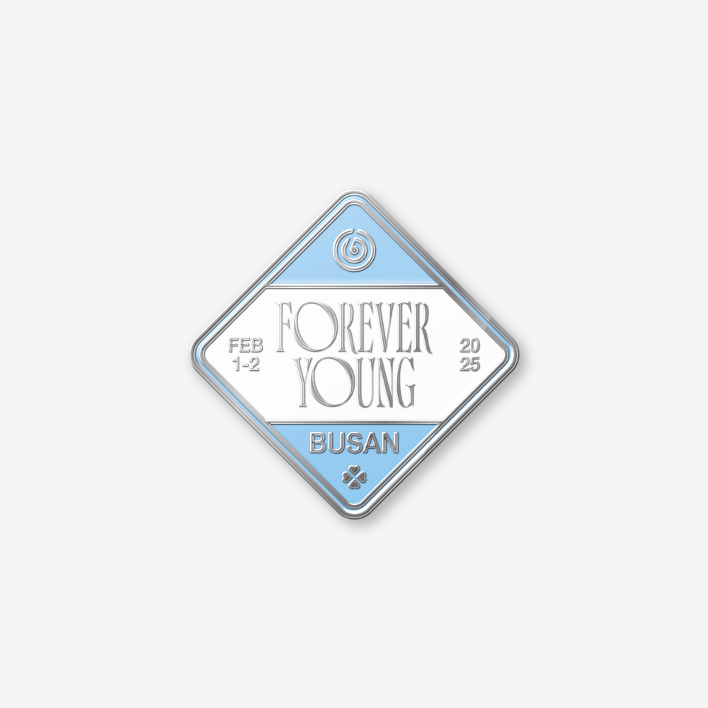 DAY6 - FOREVER YOUNG 3RD WORLD TOUR OFFICIAL MD BADGE CITY VER BUSAN