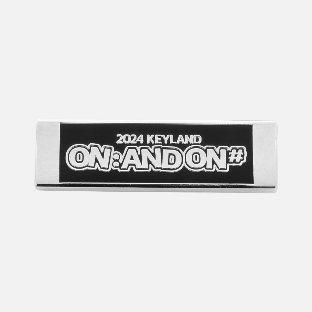SHINEE KEY - ON : AND ON # 2024 KEYLAND OFFICIAL MD BADGE