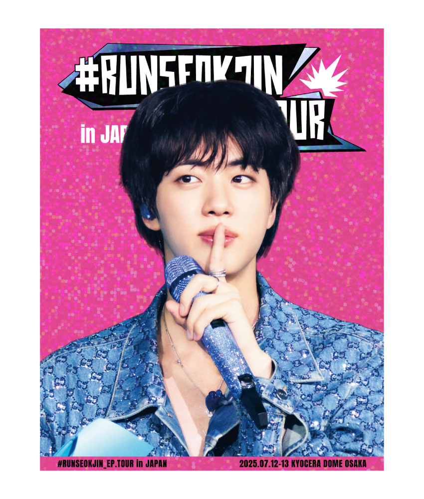 BTS JIN - #RUNSEOKJIN EP TOUR IN JAPAN SPECIAL GIFT BLU-RAY