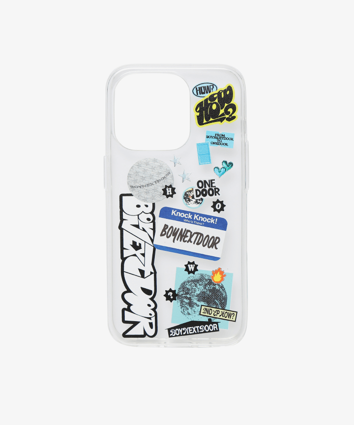 BOYNEXTDOOR - HOW? 2ND EP ALBUM OFFICIAL MD PHONE CASE (iPHONE)