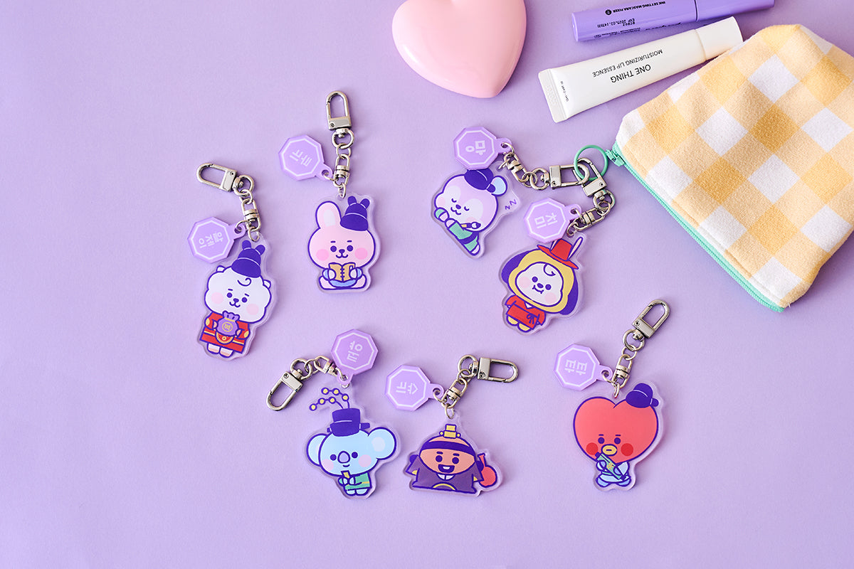 BT21 BABY ACRYLIC KEYRING K-EDITION ver.2
