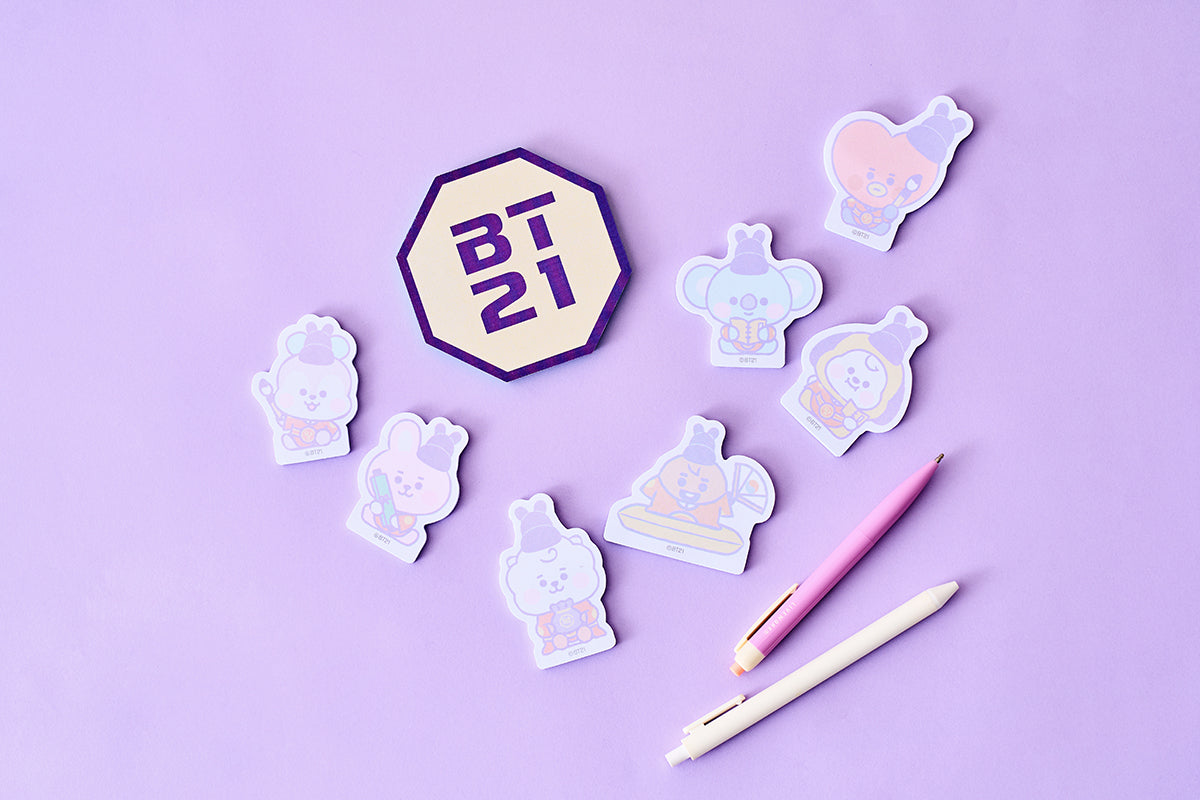 BT21 BABY MEMO NOTEPADS K-EDITION ver.2