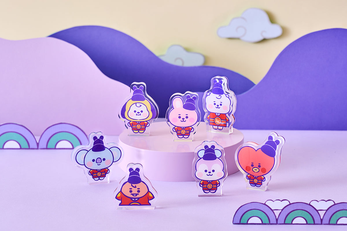 BT21 BABY MINI ACRYLIC STAND K-EDITION ver.2