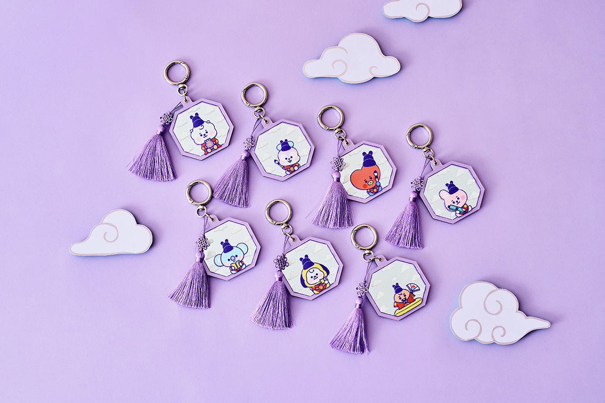 BT21 BABY MIRROR KEYRING K-EDITION ver.2