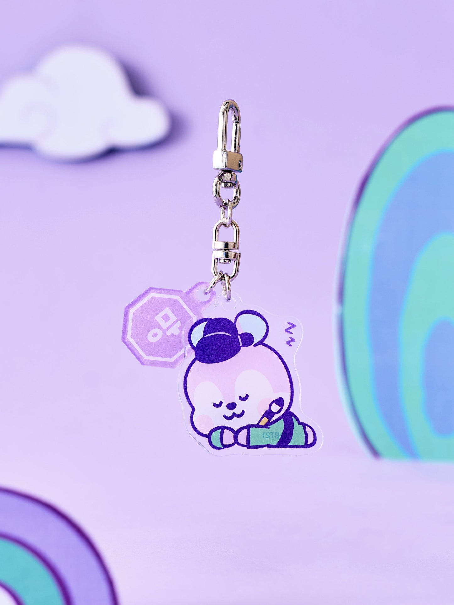 BT21 BABY ACRYLIC KEYRING K-EDITION ver.2