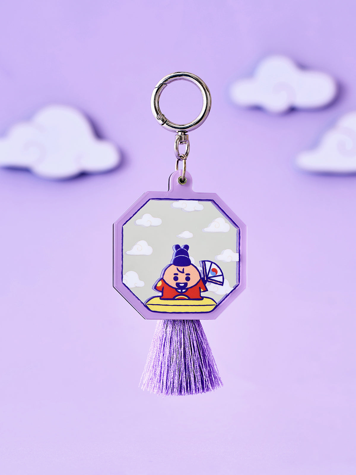 BT21 BABY MIRROR KEYRING K-EDITION ver.2