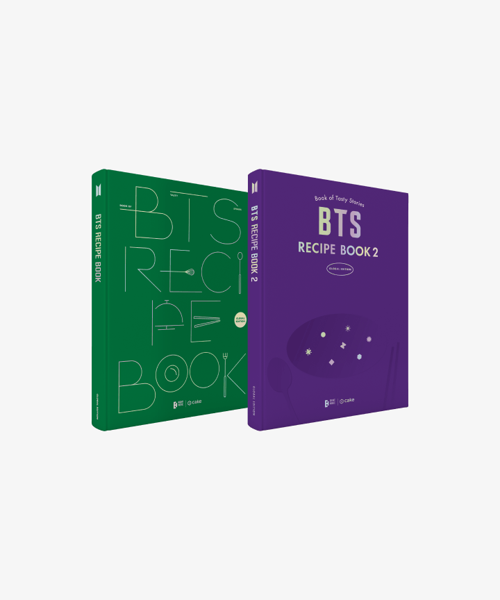 BTS - RECIPE BOOK SET VOLUMES 1&2