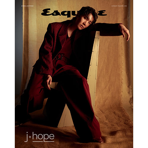 [Damaged] BTS J-HOPE COVER ESQUIRE MAGAZINE 2023 AUGUST ISSUE