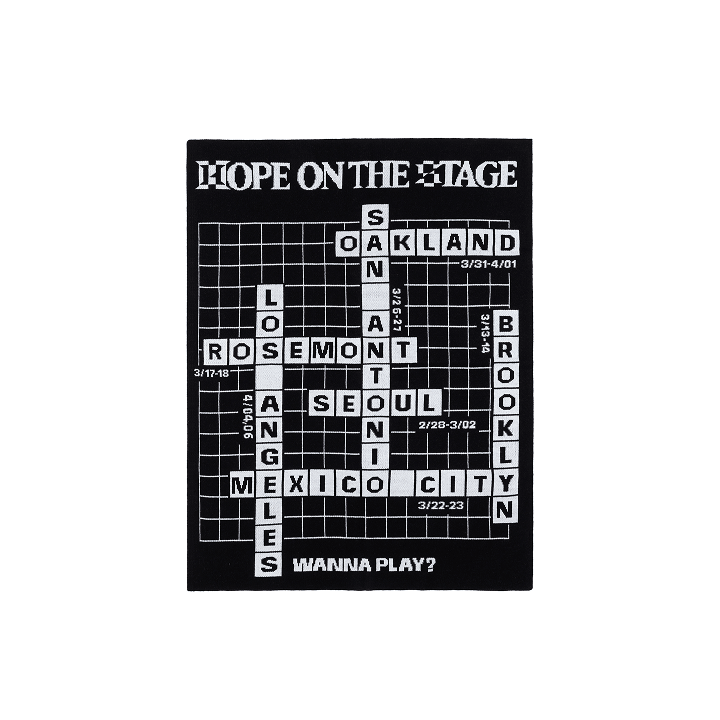 BTS J-HOPE - HOPE ON THE STAGE OFFICIAL MD BLANKET