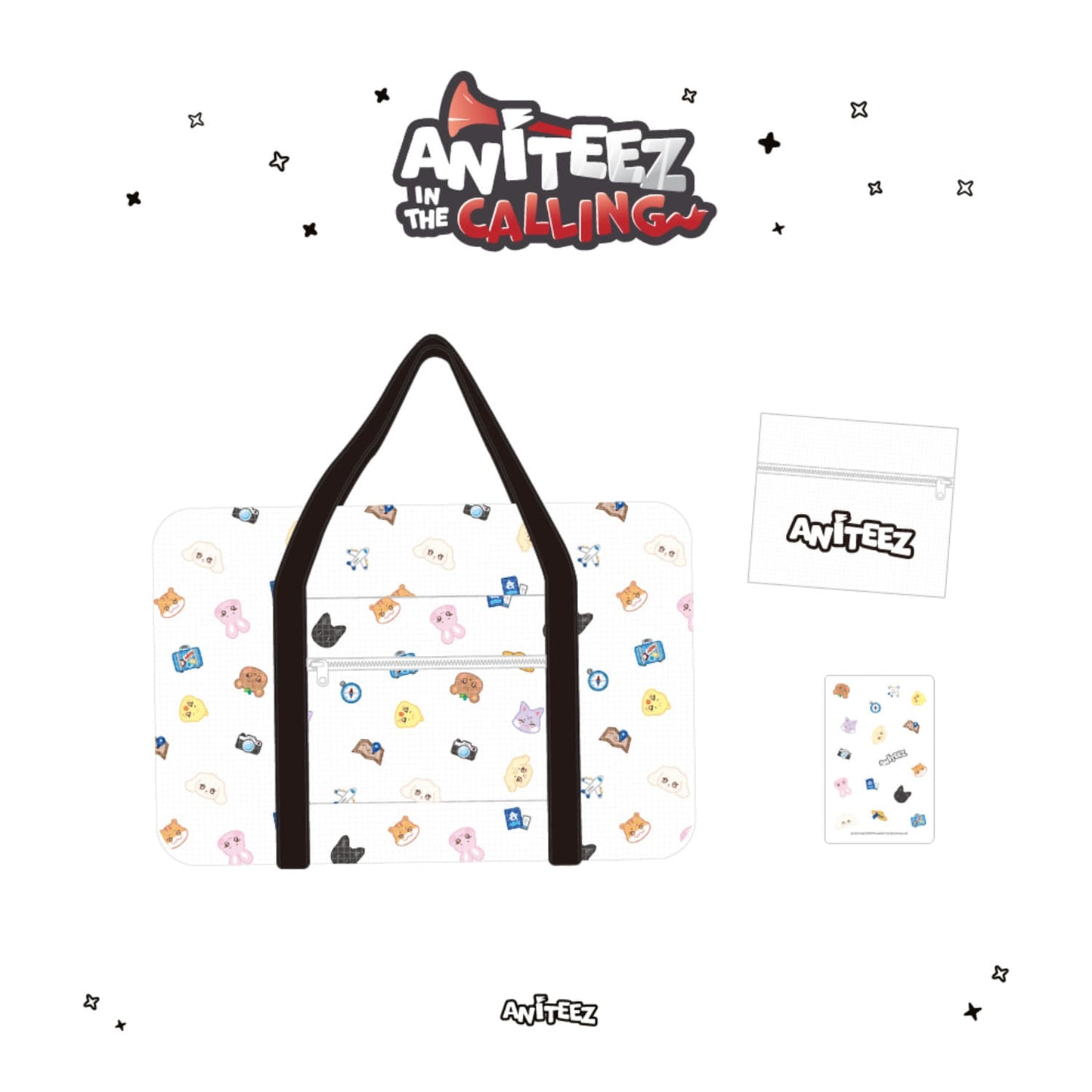 ATEEZ - ANITEEZ IN THE CALLING POP UP OFFICIAL MD CARRY ON BAG