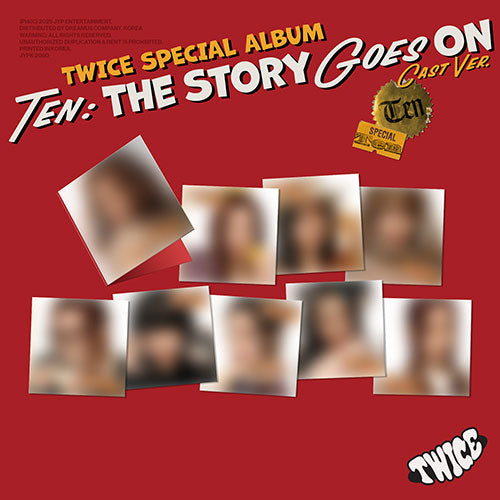 TWICE - TEN : THE STORY GOES ON SPECIAL ALBUM CAST VER