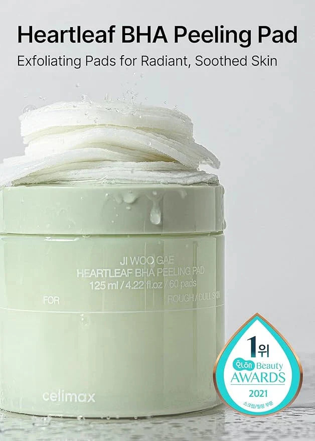 celimax Ji Woo Gae Heartleaf BHA Peeling Pad