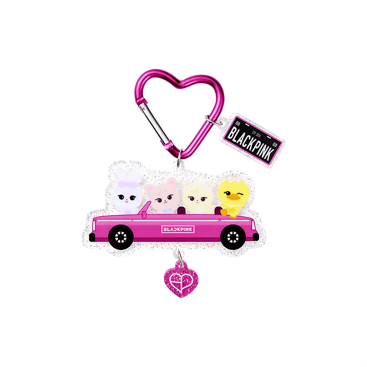 BLACKPINK - JUMP POP UP OFFICIAL MD CHARACTER ACRYLIC KEYRING