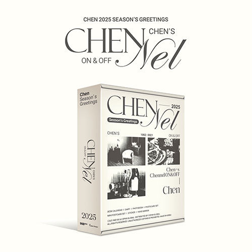 CHEN - CHEN'S CHANNEL ON & OFF 2025 SEASON'S GREETINGS