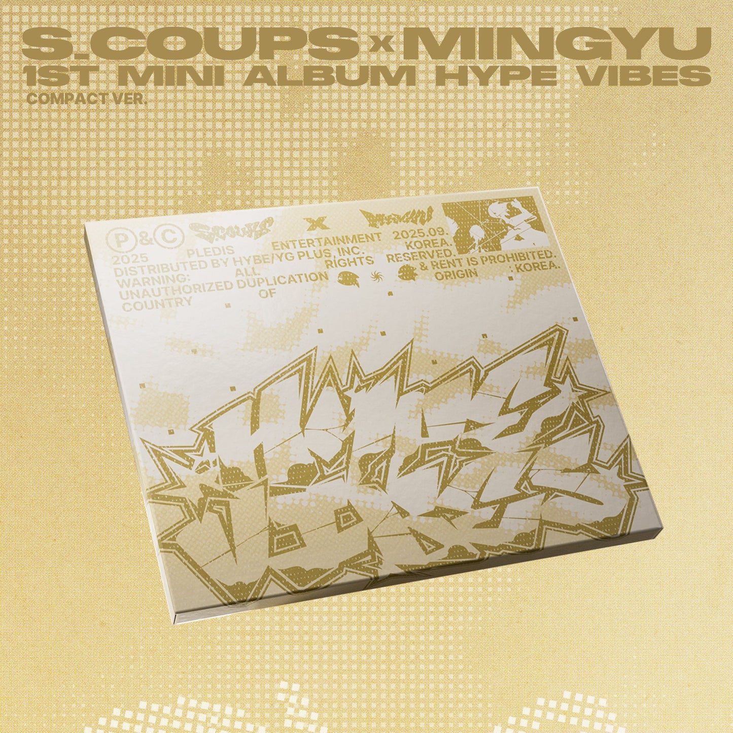 SEVENTEEN S.COUPS X MINGYU - HYPE VIBES 1ST MINI ALBUM COMPACT VER