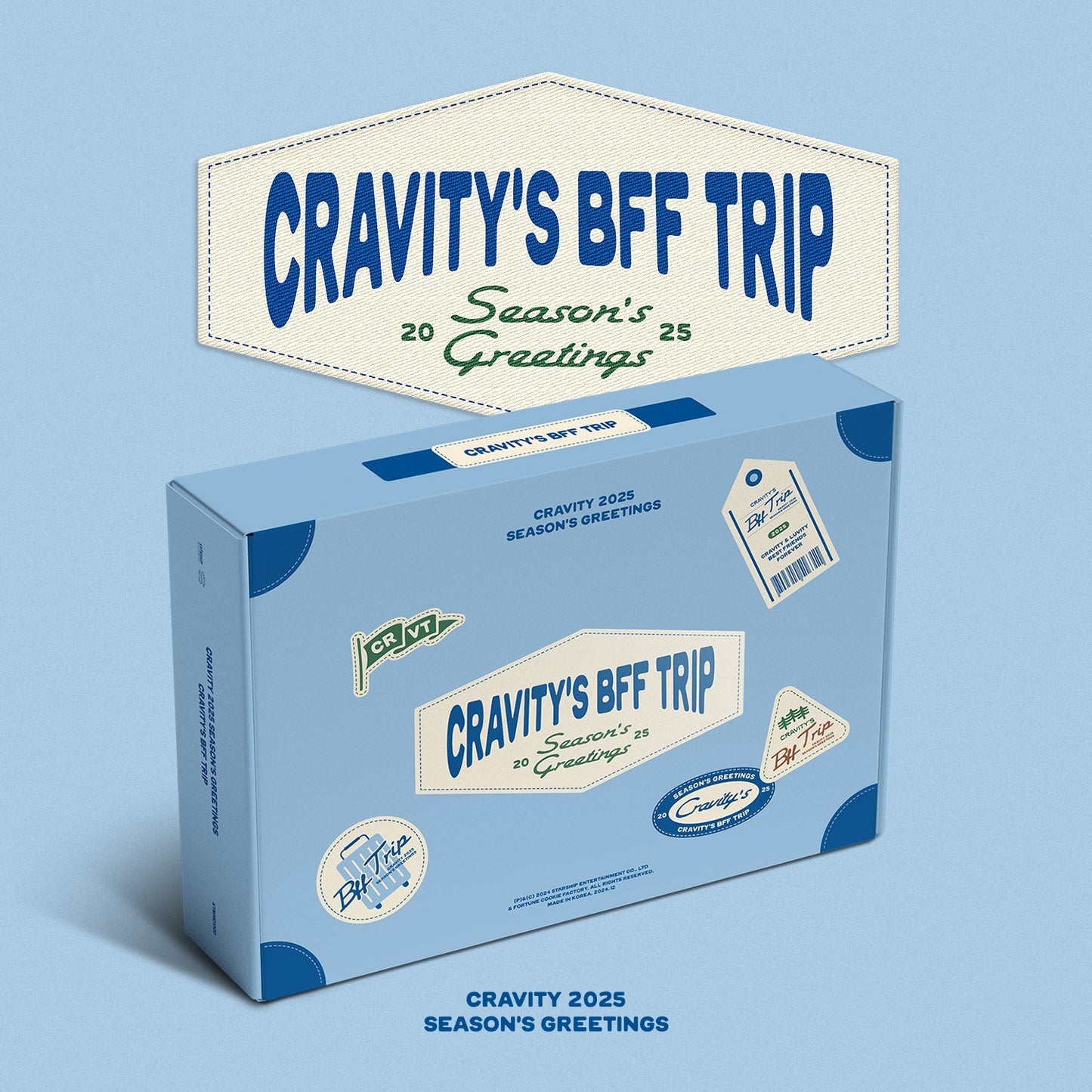 CRAVITY - CRAVITY'S BFF TRIP 2025 SEASON'S GREETING