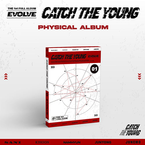 CATCH THE YOUNG - EVOLVE 1ST FULL ALBUM STANDARD VER