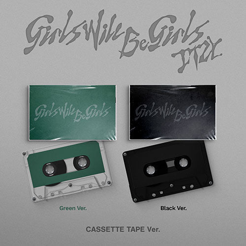 ITZY - GIRLS WILL BE GIRLS ALBUM CASSETTE TAPE VER