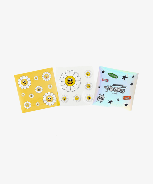 [Pre-Order] SEVENTEEN - TOUR 'FOLLOW' AGAIN TO SEOUL OFFICIAL MD CHAMOMILE STICKER SET