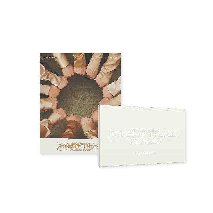 SEVENTEEN - RIGHT HERE WORLD TOUR DC + PROGRAM BOOK SET