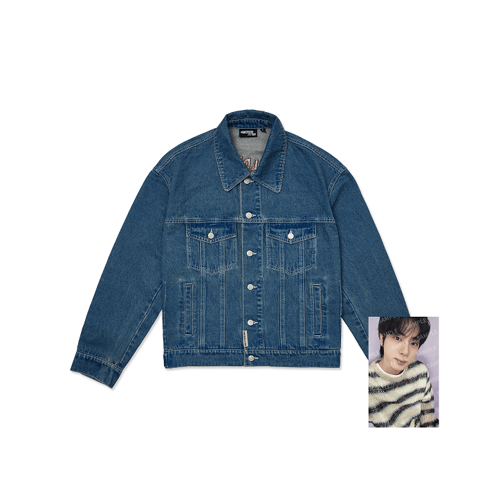 BTS JIN - RUNSEOKJIN OFFICIAL MD DENIM JACKET