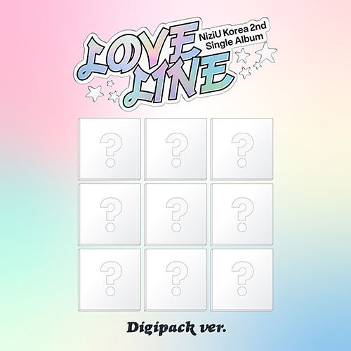 NiziU - LOVE LINE 2ND SINGLE ALBUM DIGIPACK VER