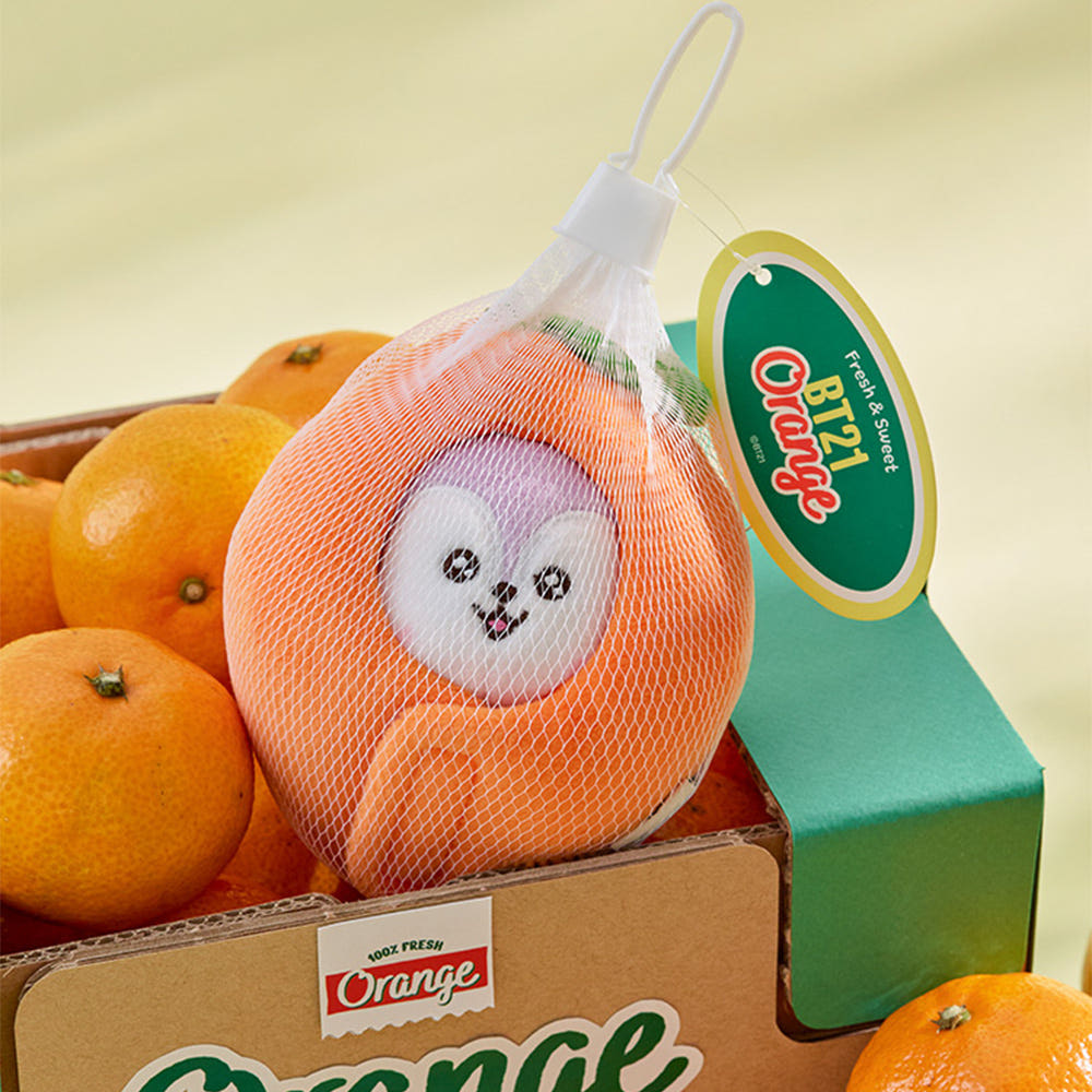 BT21 - ORANGE PARTY OFFICIAL MD BABY DOLL KEYRING