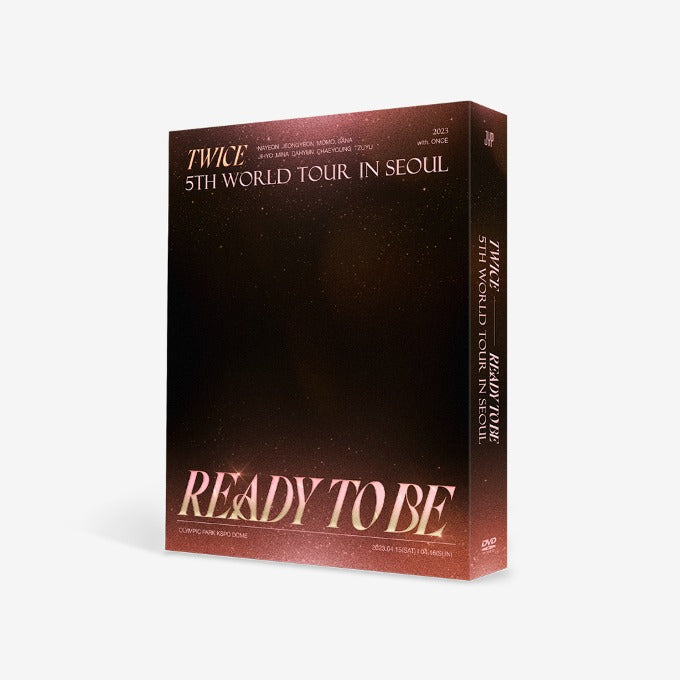 TWICE - READY TO BE 5TH WORLD TOUR IN SEOUL DVD