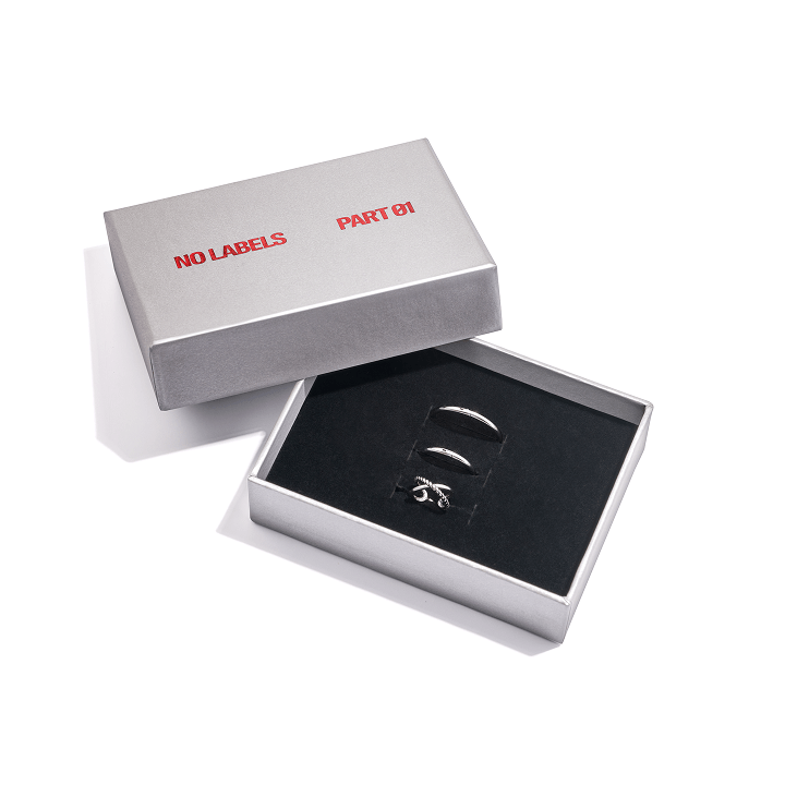 TXT YEONJUN - NO LABELS: PART 01 ALBUM OFFICIAL MD EARRINGS (SILVER)
