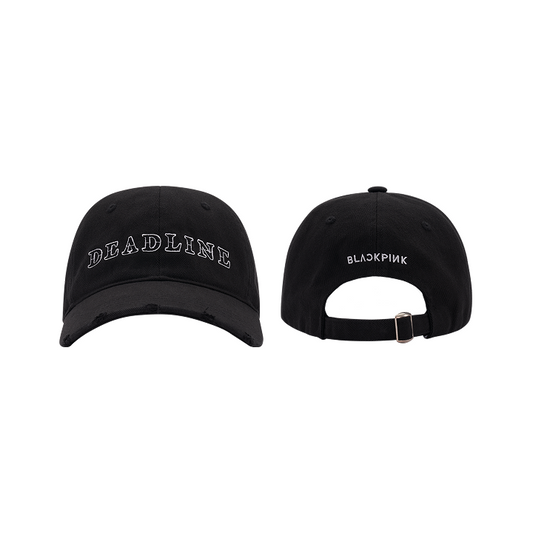 BLACKPINK - DEADLINE WORLD TOUR IN SEOUL OFFICIAL MD EMBROIDERED LOGO BALLCAP