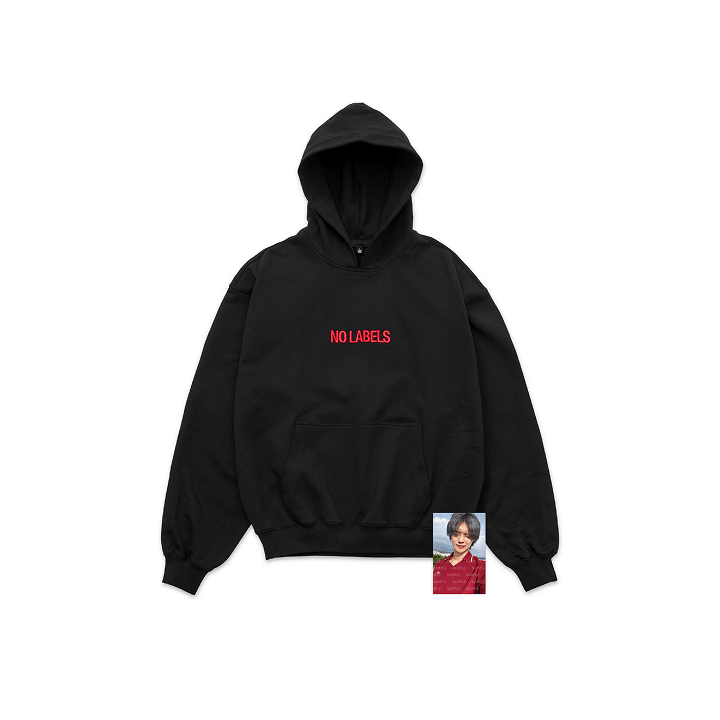 TXT YEONJUN - NO LABELS: PART 01 ALBUM OFFICIAL MD HOODIE (BLACK)