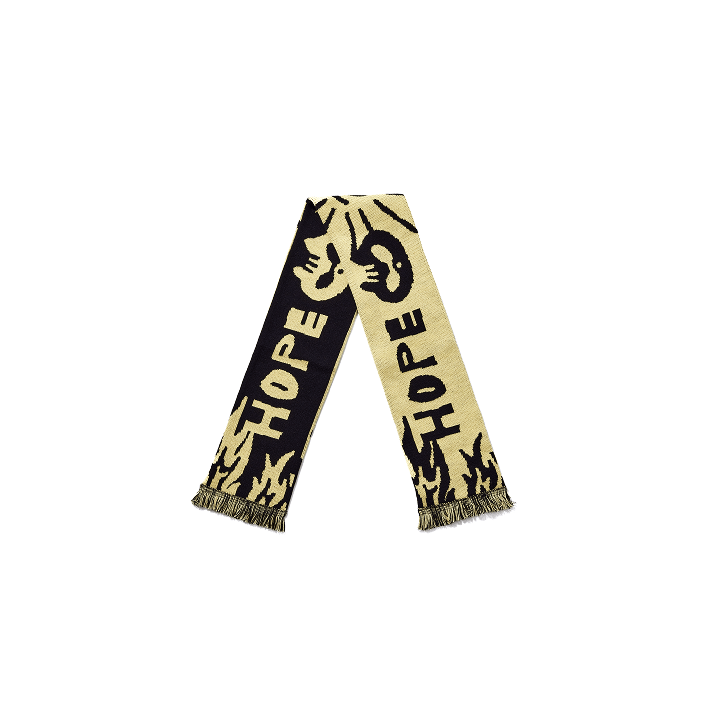BTS J-HOPE - HOPE ON THE STAGE OFFICIAL MD HOPE SLOGAN MUFFLER (YELLOW)