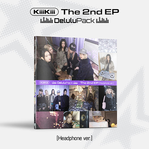 KIIIKIII - DELULU PACK 2ND EP ALBUM STANDARD