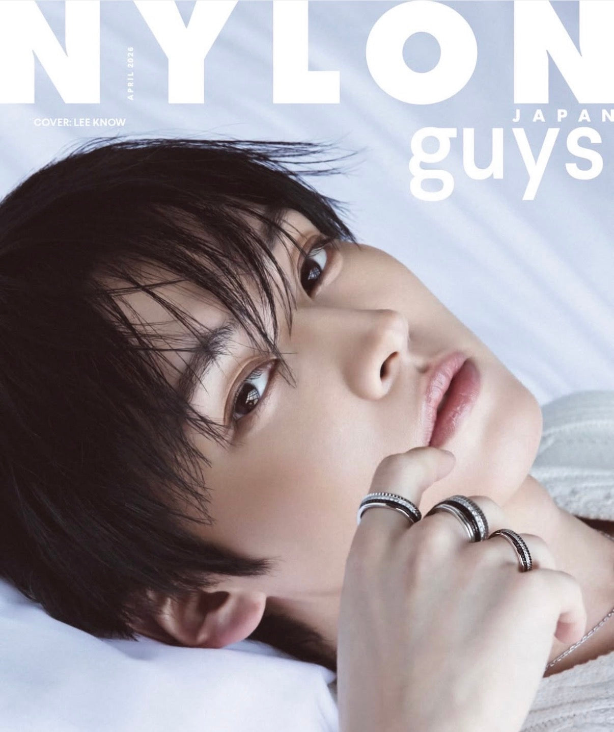 Stray Kids Lee Know - NYLON JAPAN MAGAZINE 2026 April ISSUE