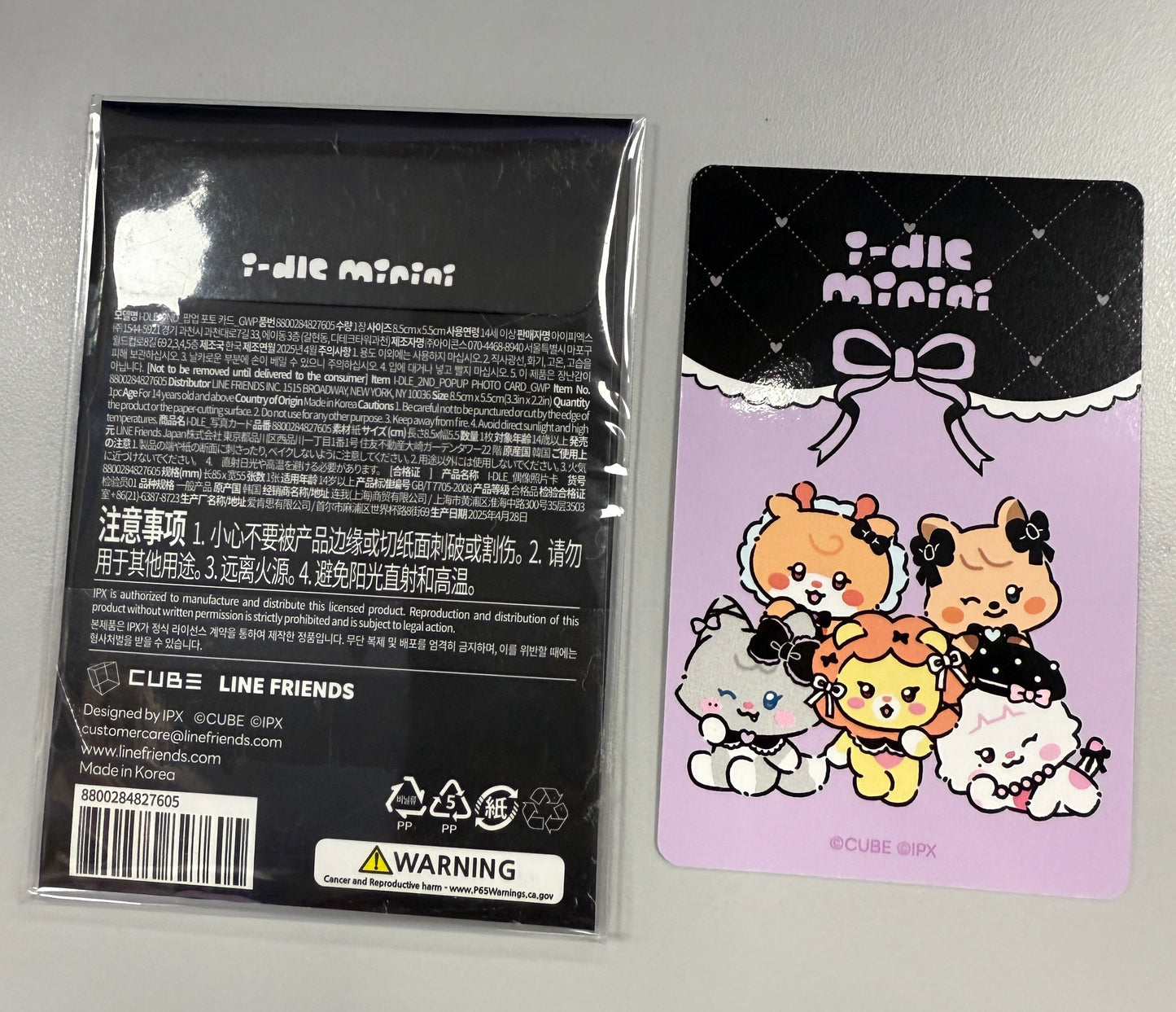 i-dle Minini Random Photocard