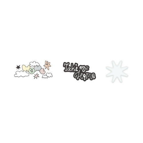 ATEEZ - 8ROOM 7TH ANNIVERSARY POP-UP OFFICIAL MD IRON-ON CUSTOM STICKER (M-DECO)
