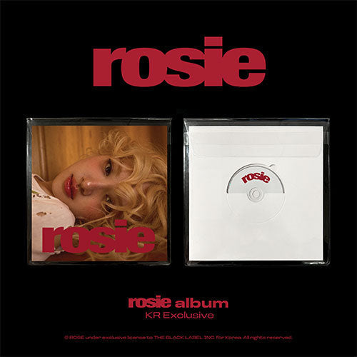 ROSÉ - 'ROSIE' FIRST STUDIO ALBUM KR EXCLUSIVE