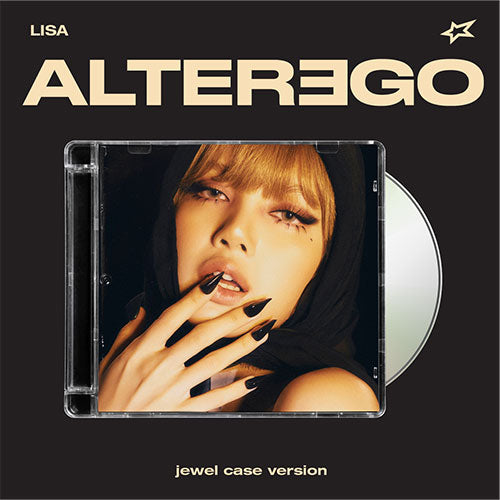 LISA - ALTER EGO SOLO DEBUT ALBUM JEWEL CASE VER