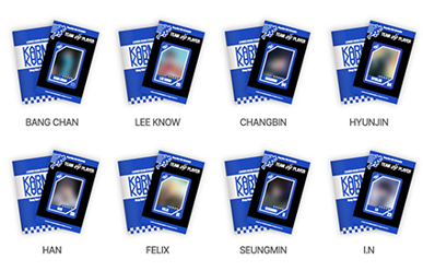 STRAY KIDS - KARMA POP UP STORE OFFICIAL MD LOCKER ROOM STICKER BOOK