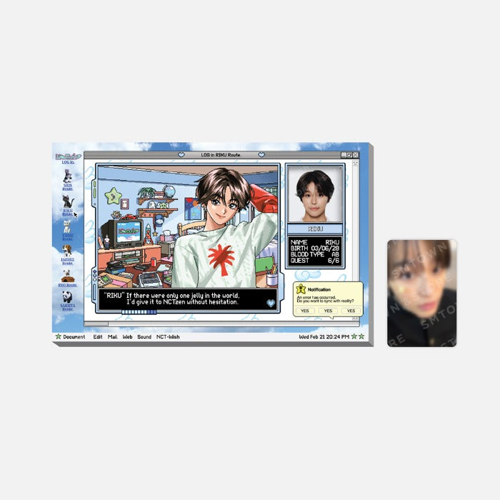 NCT WISH - LOG IN ASIA TOUR OFFICIAL MD LOG IN PHOTO SET