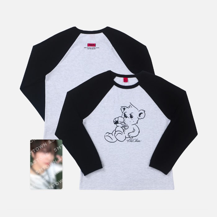 NCT HAECHAN - TASTE 1ST ALBUM OFFICIAL MD RAGLAN LONG SLEEVE SET