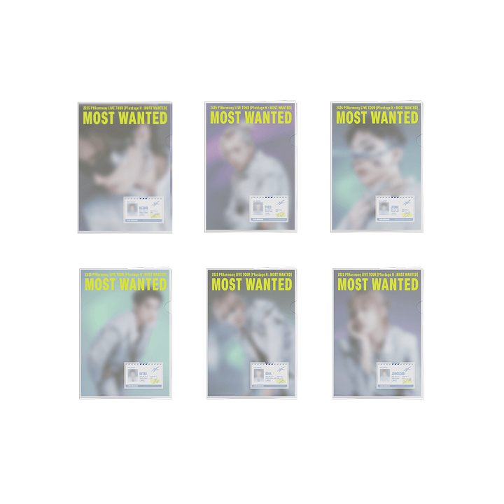 P1HARMONY - P1USTAGE H : MOST WANTED OFFICIAL MD L HOLDER PHOTO SET