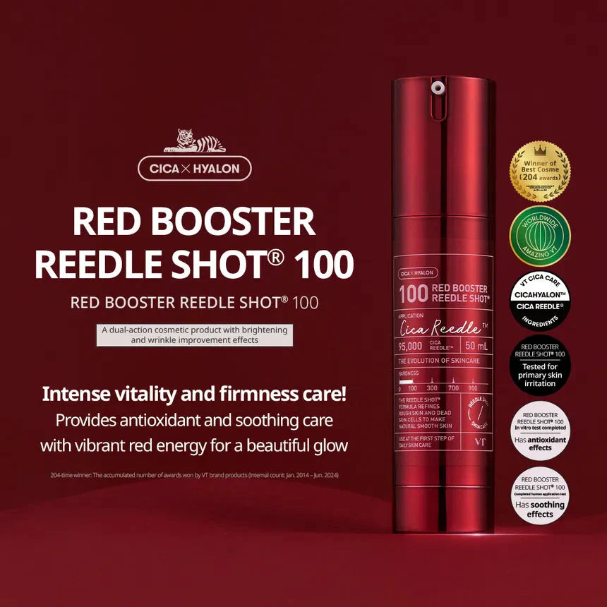 VT COSMETICS Red Booster Reedle Shot 100